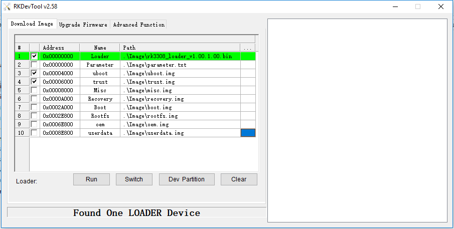 Usb burning tool 3.2